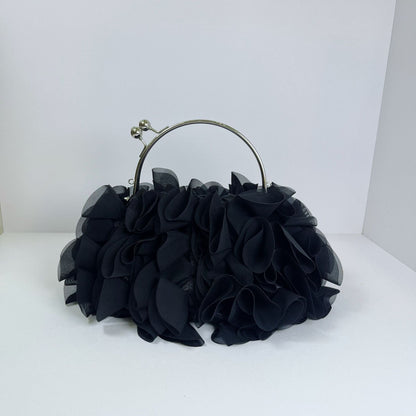 Women's three-dimensional lace casual handbag in a textured design, brand My Store