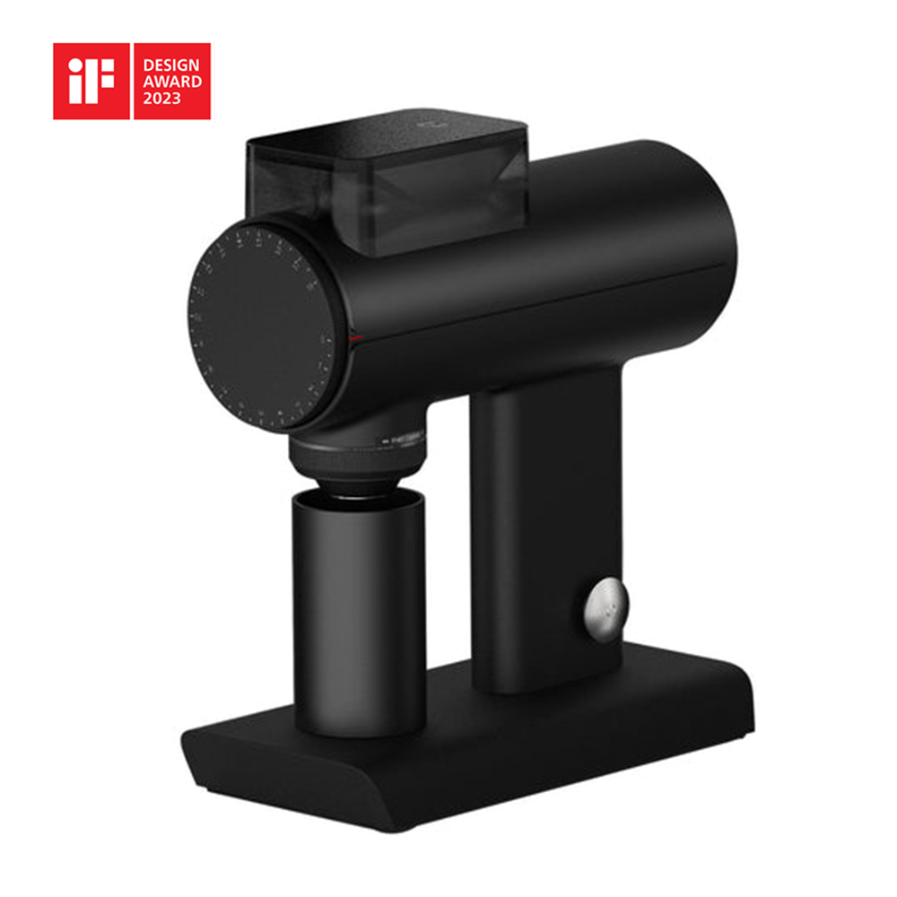 TIMEMORE Electric Coffee Grinder Sculptor series for home use, showcasing the sleek design and grind adjustment features.