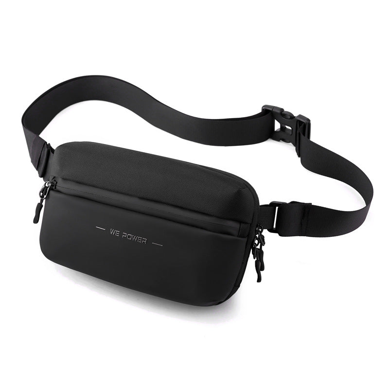 Wautton small fanny pack waist bag for women and men, featuring a crossbody belt design suitable for hiking, running, and travel.