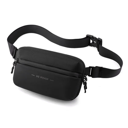 Wautton small fanny pack waist bag for women and men, featuring a crossbody belt design suitable for hiking, running, and travel.