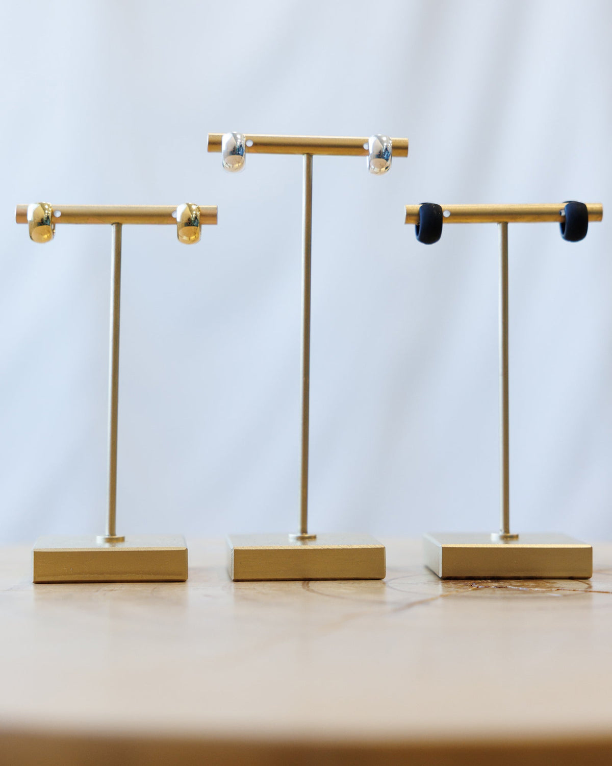 Downeast Everyday Earring Set featuring multiple small, stylish earrings in various designs for casual wear.