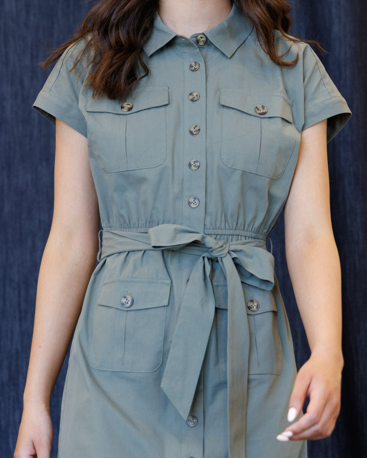 Downeast Field Trip Dress, casual sleeveless dress with floral pattern and ruffle details, displayed on a mannequin.