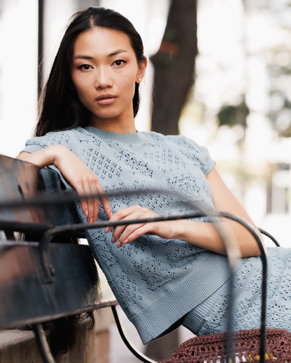 Downeast Frame-Worthy sweater in soft knit, featuring a cozy fit and classic design, perfect for casual wear.