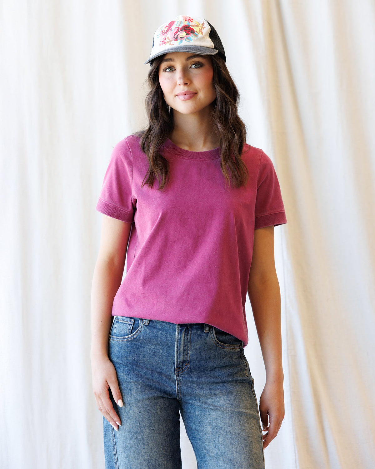 Downeast Your Favorite Tee in soft fabric, featuring a classic fit and simple design, perfect for casual wear.