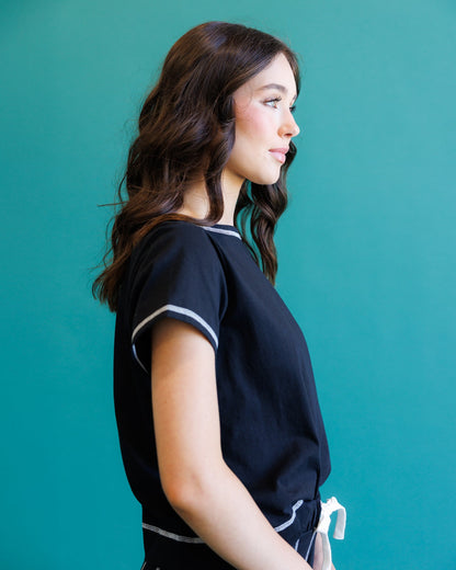 Downeast Major Score Top, stylish women's casual blouse with long sleeves and a relaxed fit, in a soft, comfortable fabric.
