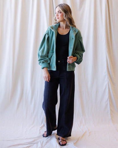 Downeast Campus Cardi Coat outerwear, stylish winter coat in neutral color, featuring a warm, cozy design and button details.