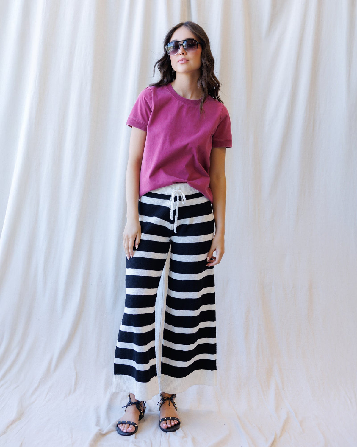 Downeast Round Trip Pant, stylish pants with a relaxed fit, shown in a neutral color, displayed on a model.