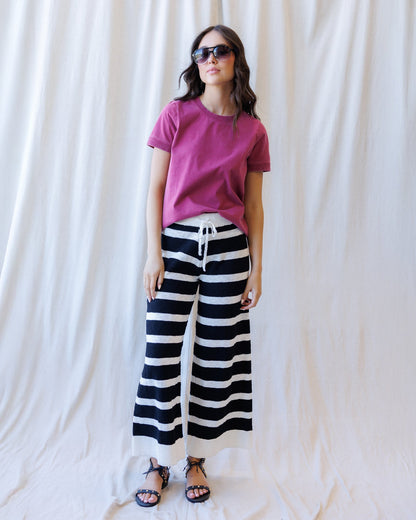 Downeast Round Trip Pant, stylish pants with a relaxed fit, shown in a neutral color, displayed on a model.