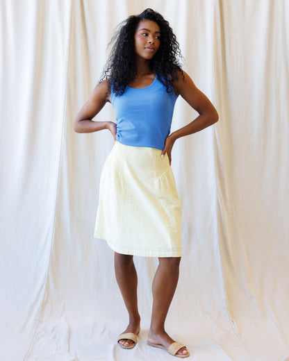 Downeast Off The Clock skirt in a stylish, versatile design featuring a comfortable fit and trendy length.