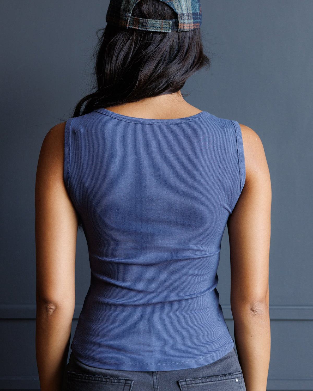 Downeast everyday tank top in soft fabric, sleeveless design, and classic fit, perfect for casual summer style.