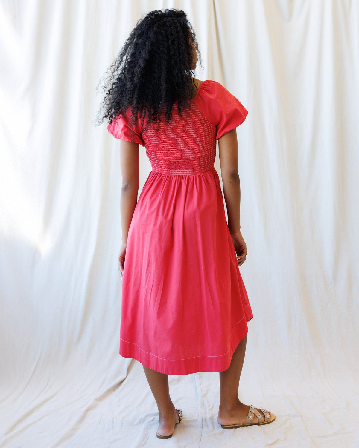 Downeast One Fine Day Dress in floral print, sleeveless design with a flowy silhouette, perfect for casual summer wear.