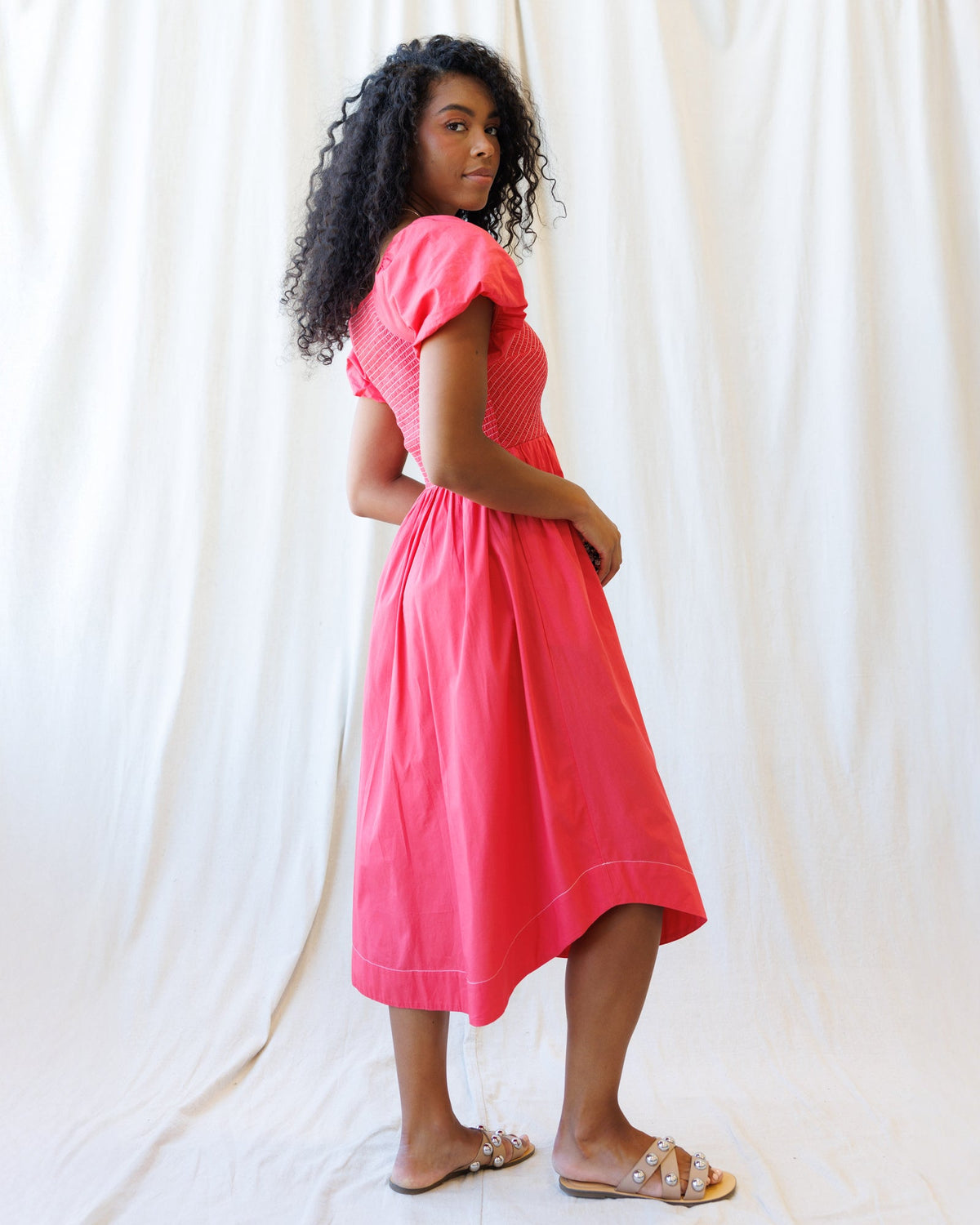 Downeast One Fine Day Dress featuring a flowy design, soft fabric, and elegant style, perfect for casual or special occasions.