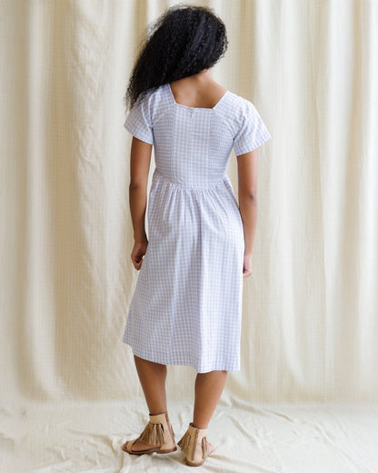 Downeast Countryside Dress featuring a flowing, floral print design perfect for casual and summer wear.