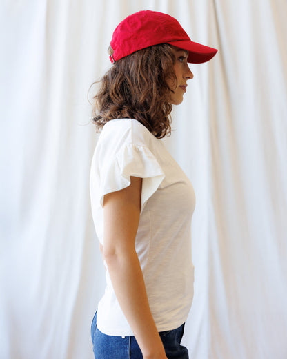 Downeast Charisma Tee, a stylish casual top, featuring a comfortable fit and soft fabric, shown in a natural pose.