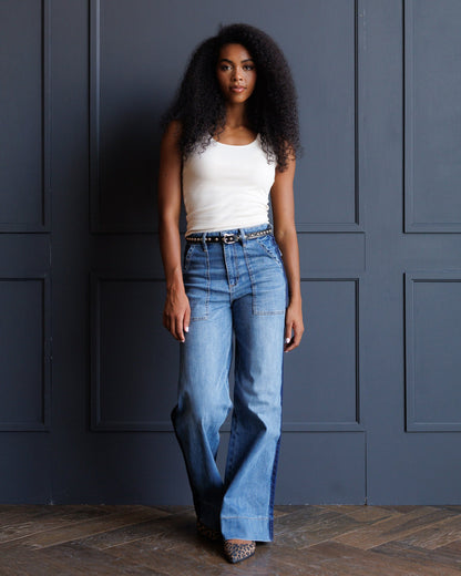 Downeast Everyday Tank top in soft, lightweight fabric, featuring a sleeveless design and scoop neckline for casual wear.