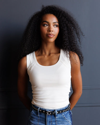 Downeast Everyday Tank top in soft fabric, sleeveless design with a relaxed fit, perfect for casual wear.