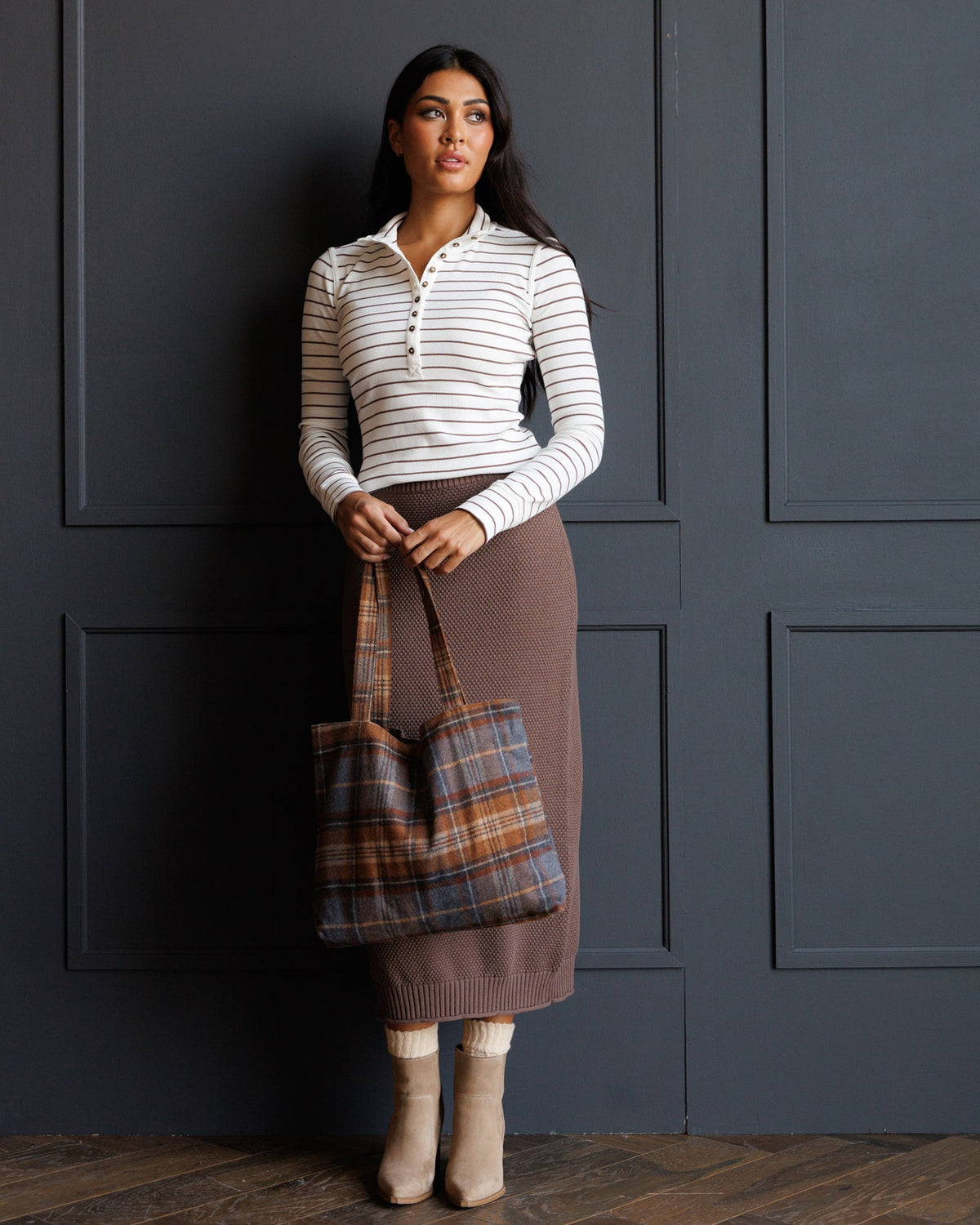 Downeast Carpe Diem skirt featuring a stylish design, shown laid flat with vibrant fabric details and a comfortable fit.