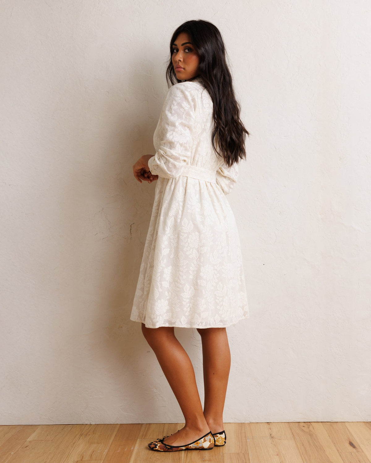 Downeast Vineyard Vibes dress featuring floral print, lightweight fabric, and casual fit, perfect for summer and outdoor events.