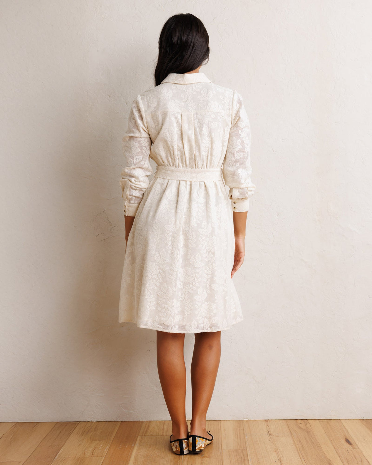 Downeast Vineyard Vibes Dress in floral pattern, sleeveless summer dress with flowing fabric and casual style.