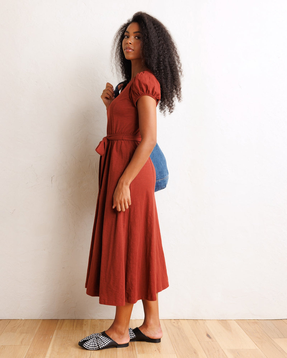 Downeast Sugar & Spice Dress featuring floral print, sleeveless design, and fitted waist, perfect for casual or summer wear.