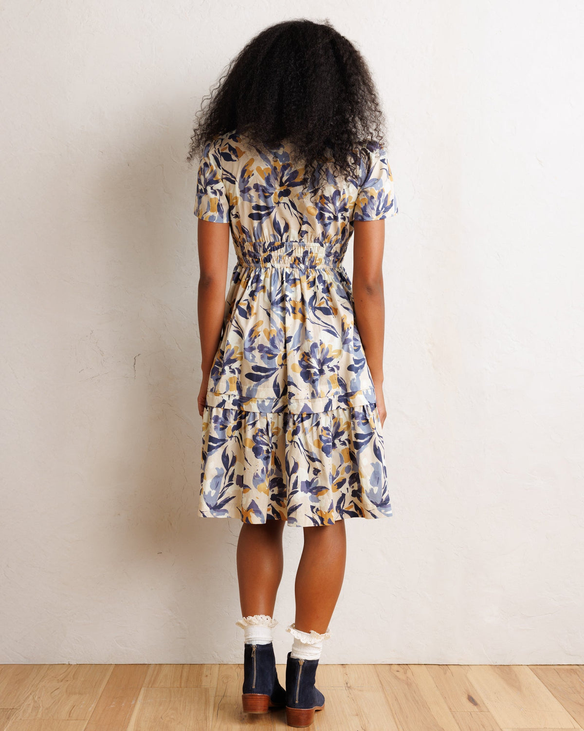 Downeast Icon Demi Dress in soft fabric, featuring a stylish silhouette and subtle detailing, perfect for casual or semi-formal wear.