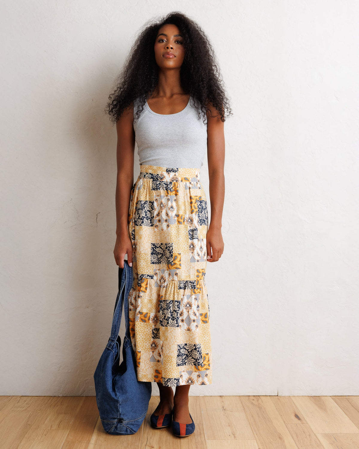 Downeast Everyday Tank top in soft fabric, sleeveless design, with a relaxed fit and simple round neckline.