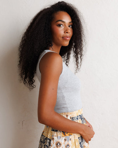 Downeast Everyday Tank top in soft fabric, sleeveless design, lightweight and casual for everyday wear.