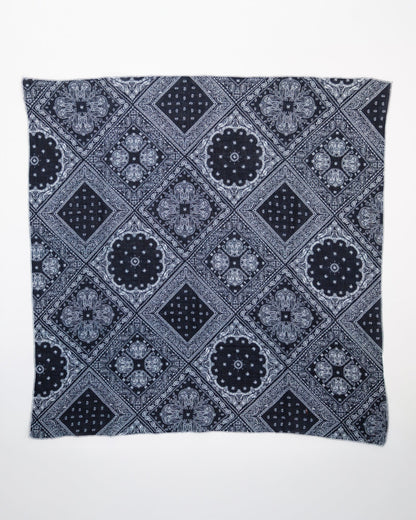 Downeast The Daily Scarf in neutral tones, soft fabric, styled loosely around the neck for a casual, cozy look