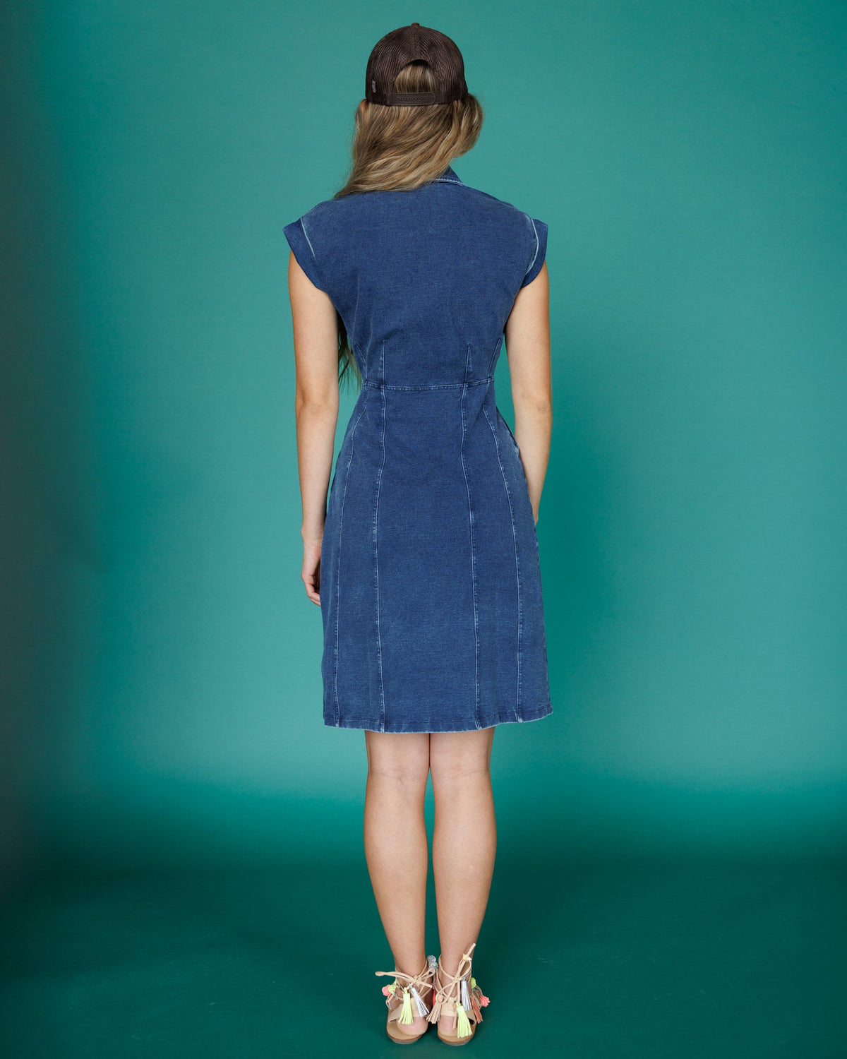 Downeast Brocante Dress featuring a floral pattern, lightweight fabric, and a flattering fit, perfect for casual or semi-formal wear.