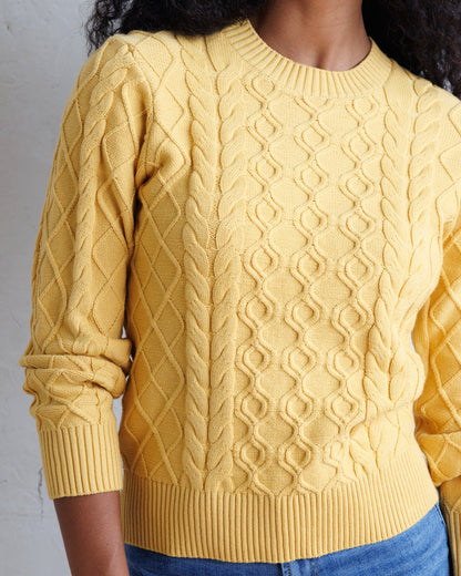 Downeast Glow On Sweater in soft knit fabric, featuring a cozy fit and stylish design, perfect for casual wear.