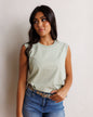 Downeast Your Favorite Tank top in a soft fabric, featuring a sleeveless design and casual fit, shown in a neutral color.