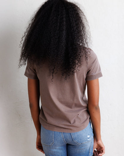 Downeast Your Favorite Tee in soft fabric, featuring a casual fit and classic design, shown on a neutral background.