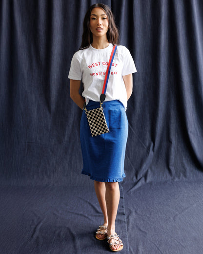 Downeast Monterey Bay Tee in soft fabric, featuring a classic casual top with a relaxed fit and subtle design details.