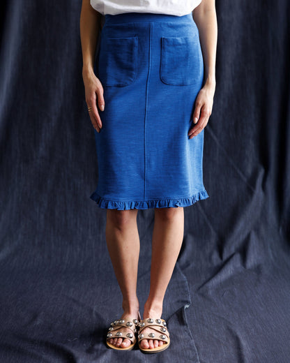 Downeast Perfect Balance Pretty Skirt in floral pattern, flowing design, and lightweight fabric, perfect for casual or dressy wear.