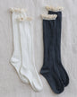 Downeast Favorite Boot Sock, cozy knit socks with a snug fit, shown in natural colors suitable for casual wear.
