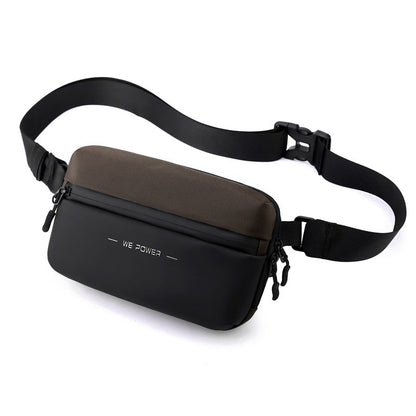 Wautton fanny pack waist bag for women and men, small crossbody belt bag ideal for hiking, running, travel, walking.