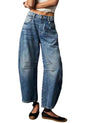 Women's Mid-Rise Vintage Cropped Jeans