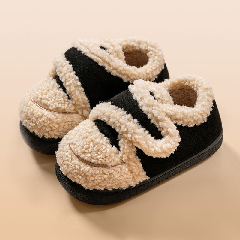 Children's cotton winter shoes in Korean style by My Store, soft padded design for cold weather