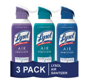 Lysol Air Sanitizer Spray For Air Sanitization and Odor Elimination White Linen Simple Fresh Light Breeze 10 Fl. Oz (Pack of 3)