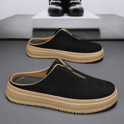Men's thick-soled elevating casual slip-on slippers by My Store