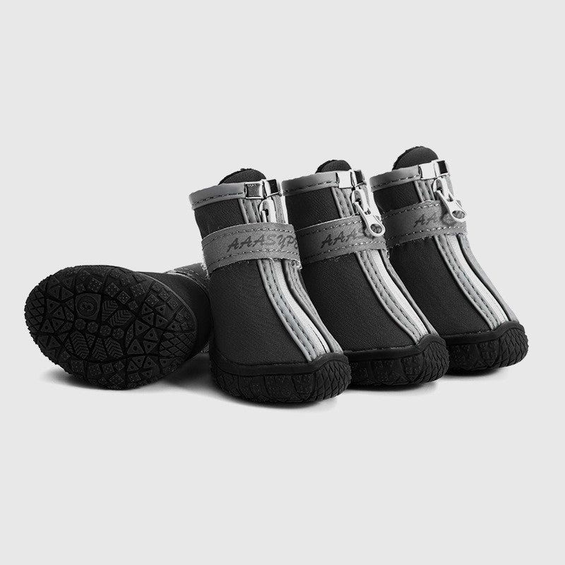 Waterproof pet dog shoes rain boots by My Store, designed to protect paws in wet weather