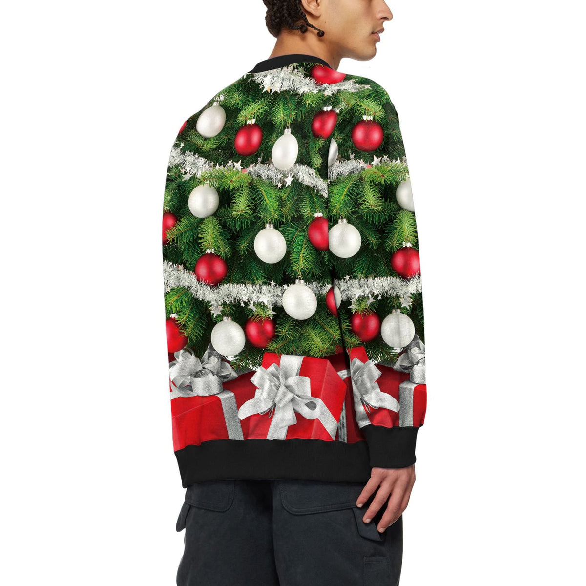 Casual Christmas deer head digital print top by My Store