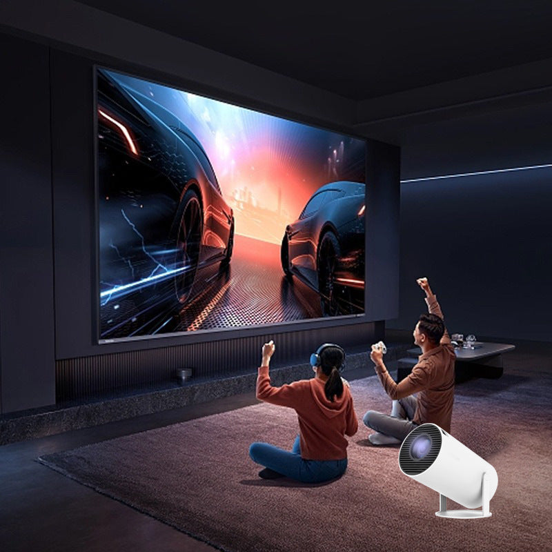 Barrel X10 PLUS portable smart wall projection game machine with HD projector and compact console design