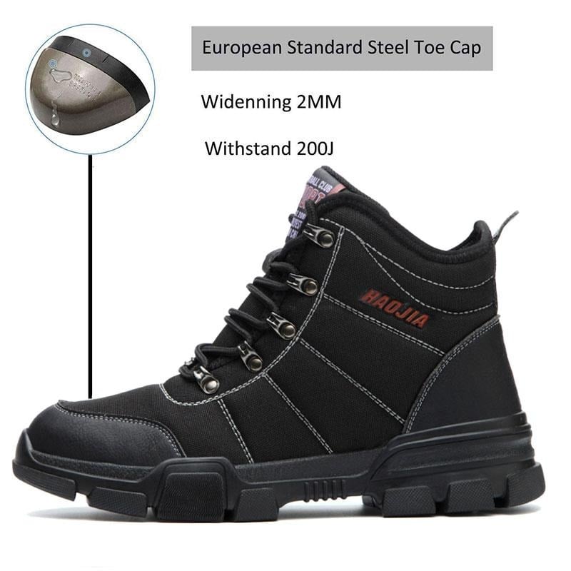 SUADEEX Steel Safety Shoes for Protection and Comfort