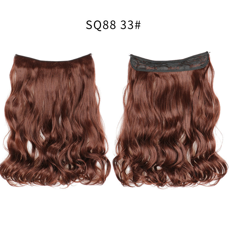 Adjustable Synthetic Hair Curtain Wig for Women