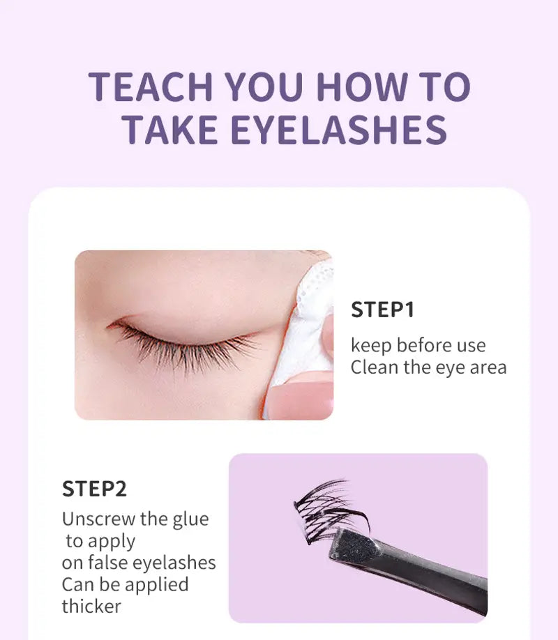 Cosplay Anime Cluster Lashes