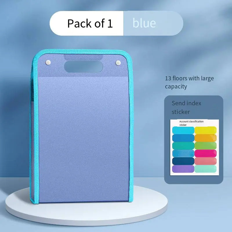 Large-capacity A4 Portable Organ Bag for Office Supplies