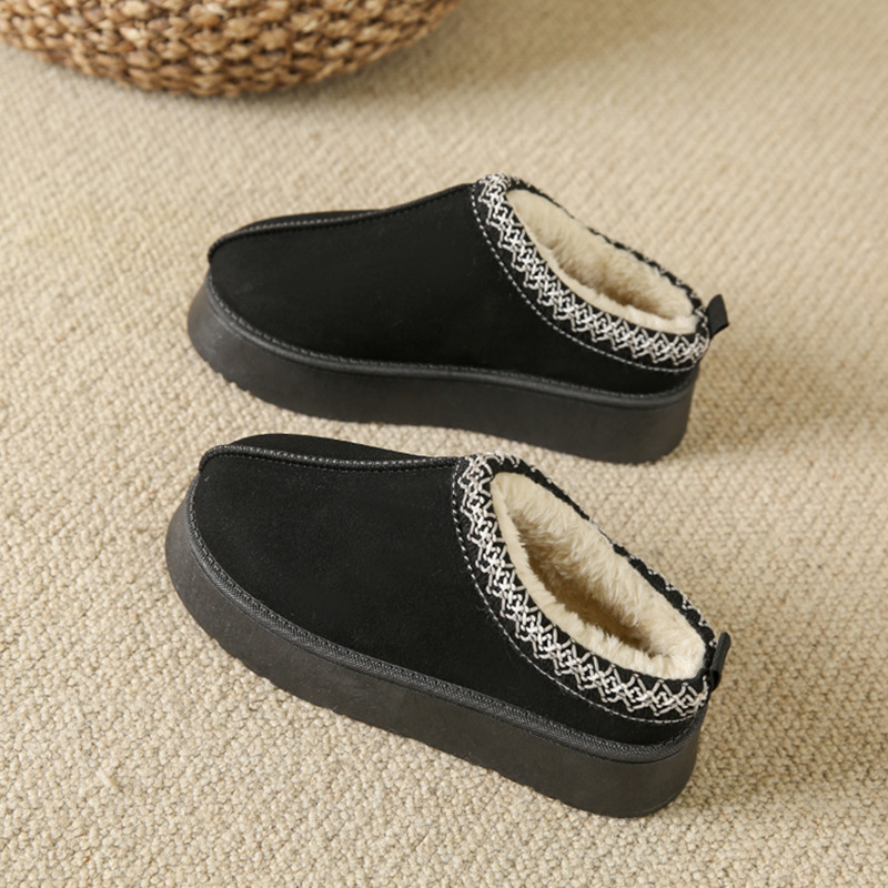 WinterGlow Women's slippers by BACKUPMYFILESNOW® featuring plush fabric and cozy design for winter comfort.