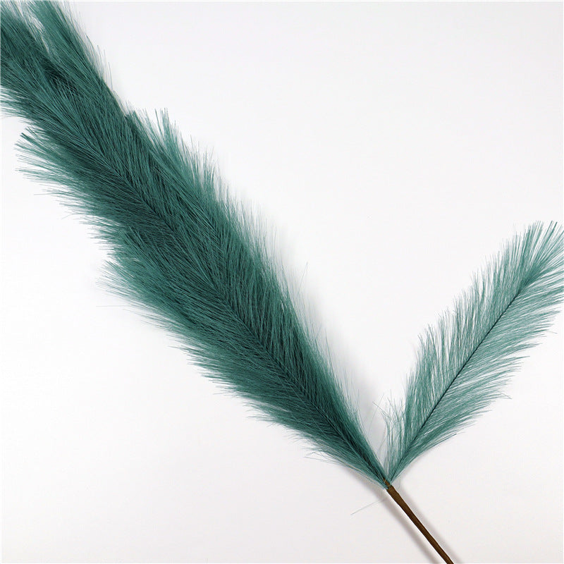 Long 110 cm natural simulated pampas reed grass window decoration by My Store