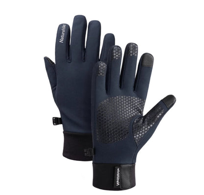 Men's touchscreen non-slip thermal gloves, designed for fall and winter wear